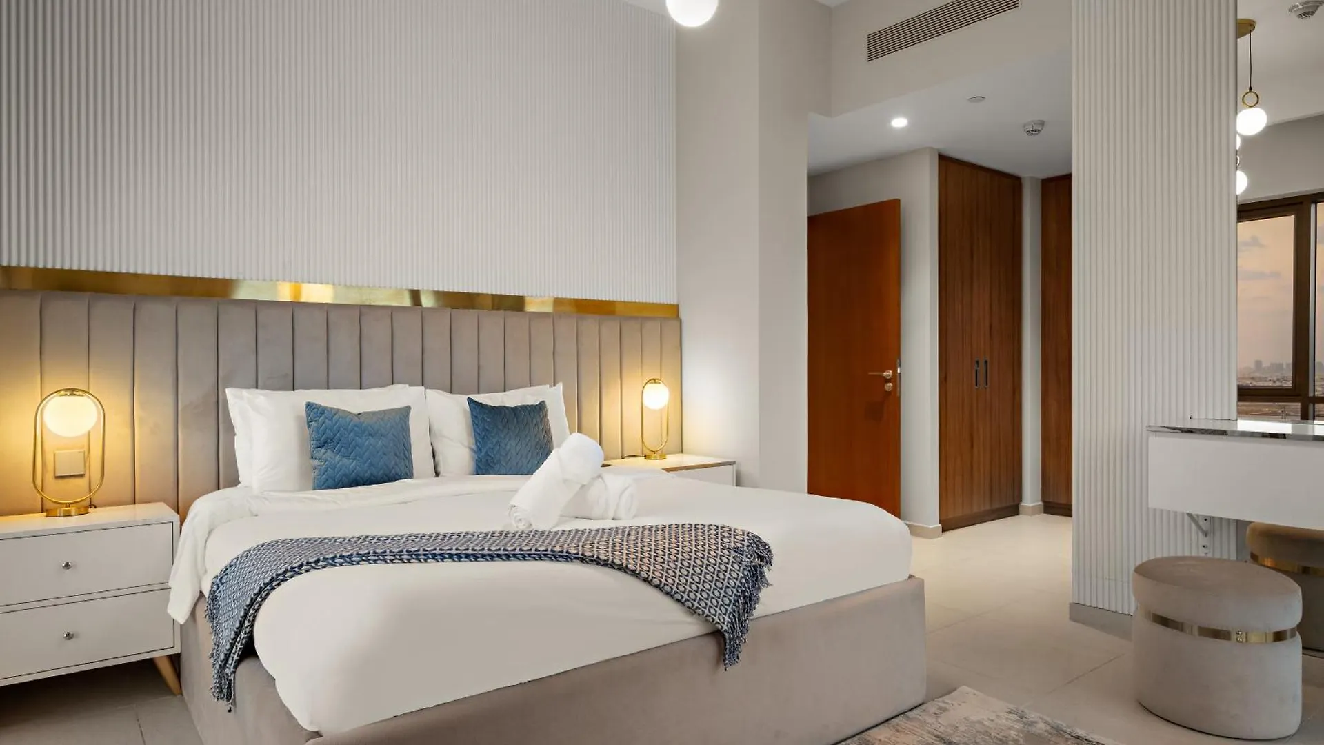 Deluxe 2Br In Creek Harbour With Private Beach Access Apartment Dubai