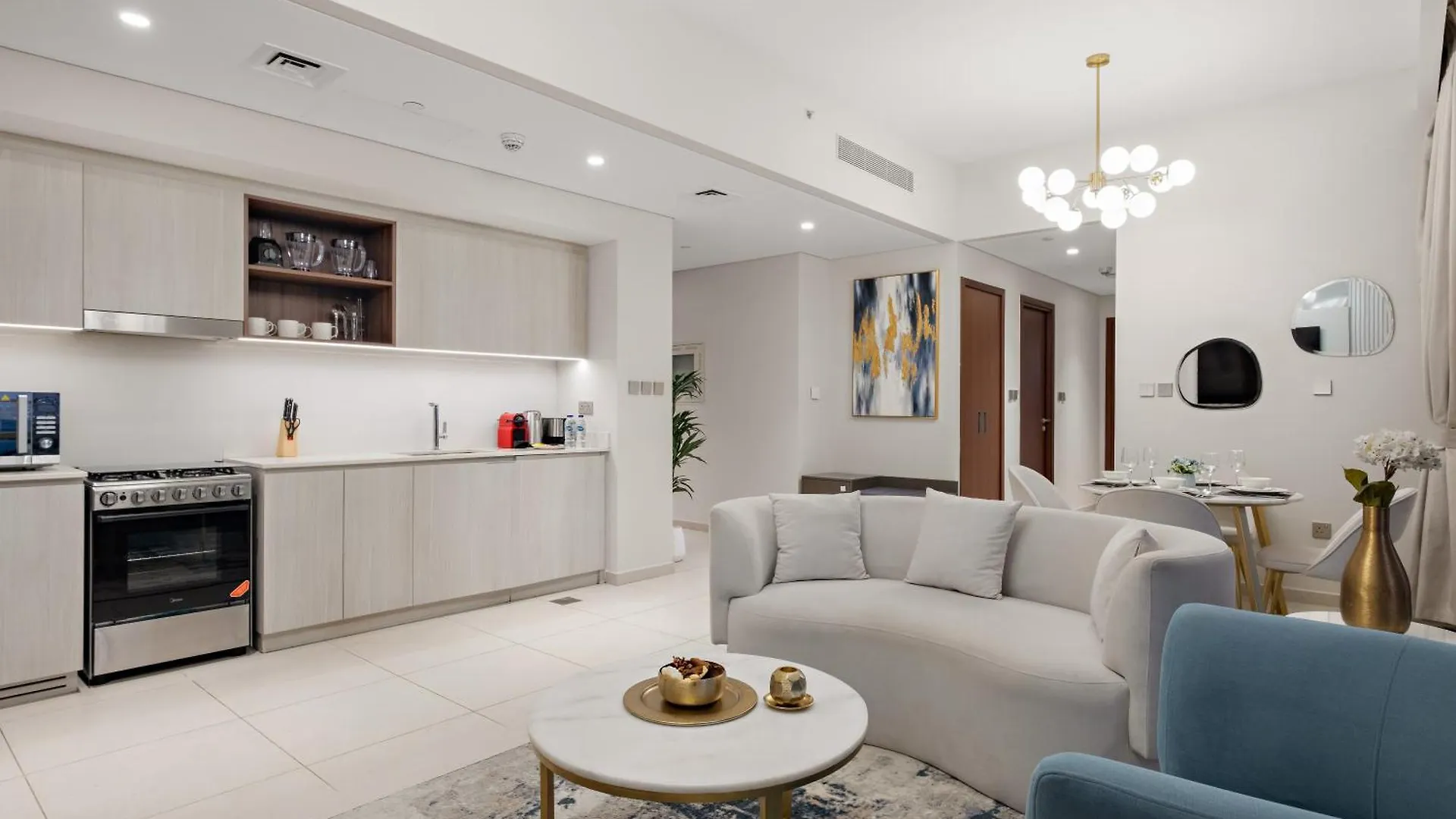 Deluxe 2Br In Creek Harbour With Private Beach Access Apartment Dubai 0*,